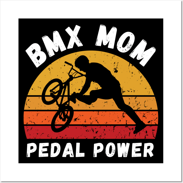 BMX Mom Wall Art by footballomatic